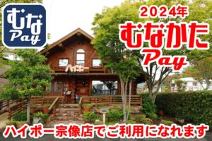 ハイポー宗像店でむなかたpayご利用になれます!
