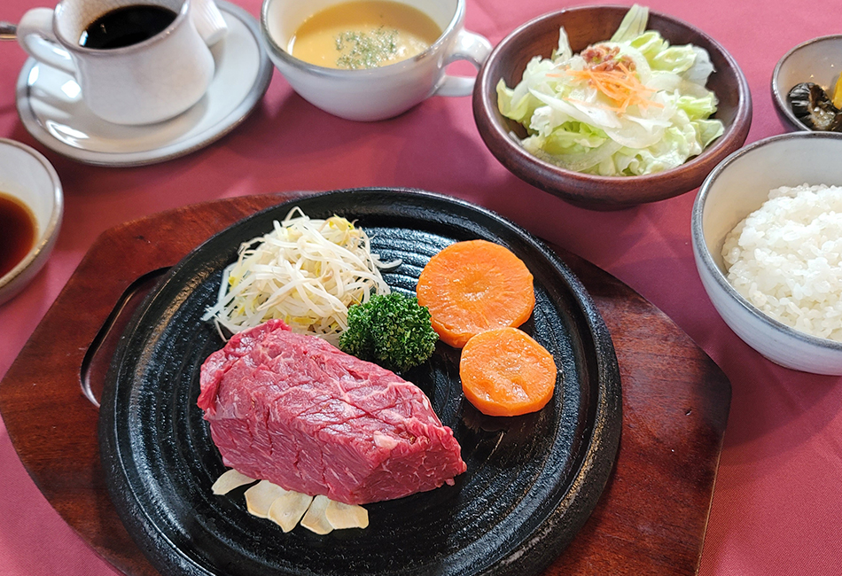 レストランハイポー サガリステーキランチ